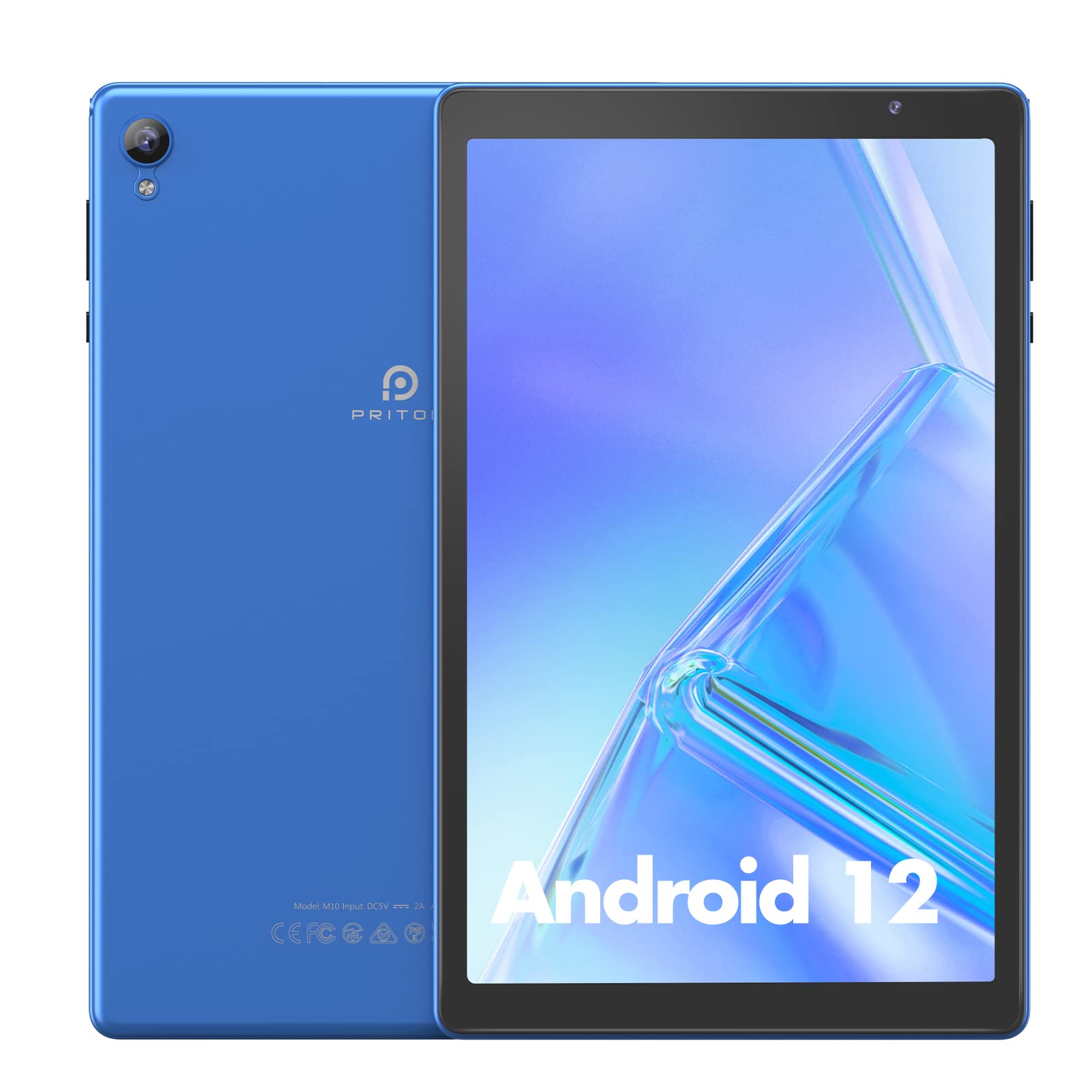 PRITOM TronPad 10.1インチ タブレット PRITOM 10 inch Android WiFi Tablet Android, 64GB ROM, Expandable